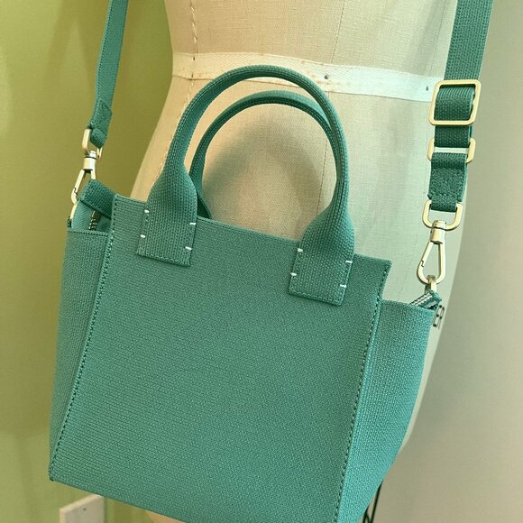 Rothy's Original The Mini Handbag in Juniper Green - Picture 8 of 9